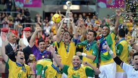 Đội tuyển futsal Brazil đã 5 lần vô địch World Cup