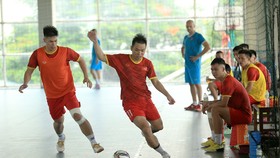 Đội tuyển futsal Việt Nam khép lại trại huấn luyện trong nước để sang châu Âu tập huấn chuẩn bị cho World Cup 2021