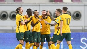 Australia có 3 điểm ở trận ra quân thuộc vòng loại cuối cùng World Cup 2022. Ảnh: GETTY IMAGES