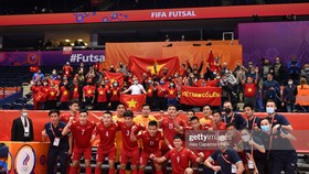 Đội tuyển Việt Nam vừa trải qua Futsal World Cup 2021 đầy tự hào. Ảnh: GETTY