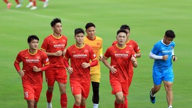 Đội tuyển Việt Nam hướng đến mục tiêu có điểm trước Trung Quốc và Oman. Ảnh: NHẬT ĐOÀN