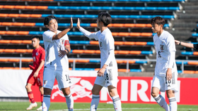 Nhật Bản trở thành đội tuyển đầu tiên vượt qua vòng loại U23 châu Á 2022. Ảnh: AFC