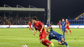 Các tuyển thủ U23 Việt Nam đã vượt qua "cơn bão" Covid-19 để đánh bại Thái Lan. Ảnh: ANH TRẦN