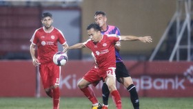 Viettel FC đánh bại đội khách Sài Gòn FC ở vòng 3 V-League 2022. Ảnh: MINH HOÀNG
