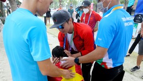 Nguyễn Ngọc Phương Trinh không giành được HC ở SEA Games 31. ẢNH: KHOA TRẦN