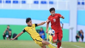 U23 Malaysia dễ dàng nhận thất bại trước U23 Việt Nam. ẢNH: ANH TRẦN