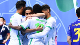 Saudi Arabia bất ngờ đánh bại Nhật Bản ở trận ra quân Futsal Asian Cup 2022. ẢNH: AFC