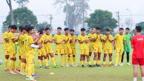 Đội tuyển Lào đã hội quân vào hôm 20-10 để chuẩn bị cho AFF Cup 2022. ẢNH: LFF