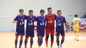 Thái Sơn Nam khởi đầu lượt về Giải futsal HD Bank VĐQG 2022 bằng chiến thắng đậm. ẢNH: ANH TRẦN