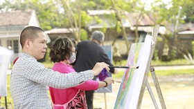 Triển lãm cá nhân của vợ chồng hoạ sĩ Đặng Thị Thu An - Nguyễn Đức Huy