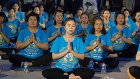 Ngày quốc tế Yoga lần thứ 8 tại TPHCM