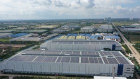 Hệ thống điện mặt trời mái nhà lắp đặt tại nhà máy Gloves  Đại Nam- KCN Sóng Thần 3 (tỉnh Bình Dương) hoàn thành  sau năm 2020 nên chưa được hòa lưới điện