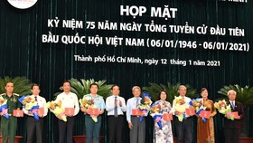 TPHCM họp mặt kỷ niệm 75 năm ngày Tổng tuyển cử đầu tiên bầu Quốc hội 