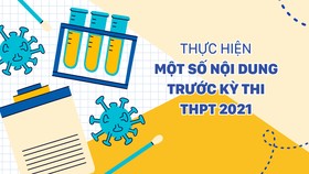 ​Thực hiện một số nội dung trước Kỳ thi THPT 2021