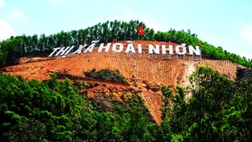 Khẩn trương trồng lại rừng ở công trình “khoét núi” thị xã Hoài Nhơn