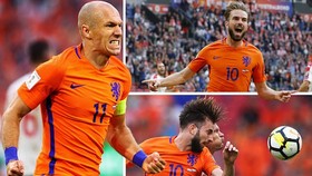 Trận Hà Lan - Bulgaria 3-1