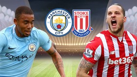 Man City (1) - Stoke City (15) 7-2: Man xanh “nghiền nát” Stoke