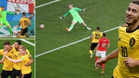 Bỉ - Anh 2-0: Thomas Meunier, Eden Hazard tỏa sáng hạ gục Tam Sư