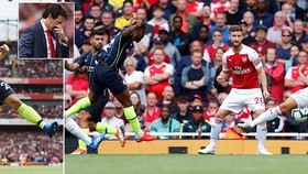 Arsenal - Man City 0-2: Sterling, B.Silva thị uy, Emirates thất thủ ngày xuất quân