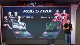 Laptop gaming viền mỏng Strix SCAR II và Hero II lộ diện