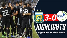 Giao hữu, Argentina - Guatemala 3-0: Không Messi, Argentina cũng quá mạnh