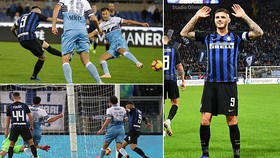 Lazio - Inter Milan 0-3: Mauro Icardi và Brozovic dìm Lazio
