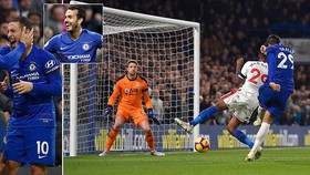 Chelsea - Crystal Palace 3-1: Morata lập cú đúp, HLV Sarri xếp nhì bảng