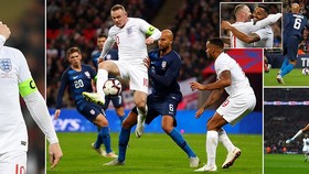 Anh - Mỹ 3-0: Lingard, Alexander-Arnold.Wilson tặng quà chia tay Rooney 