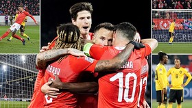 Thụy Sĩ - Bỉ 5-2: Rodriguez, Seferovic, Elvedi ngược dòng trút mưa gôn