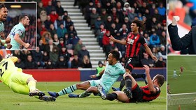 Bournemouth - Arsenal 1-2: Lerma phản lưới nhà, Aubameyang ấn định chiến thắng