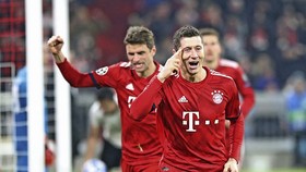 Bayern Munich - Benfica  5-1: Robben, Lewandowski, Ribery khoe tài
