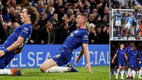 Chelsea - Man City 2-0: N'Golo Kante, David Luiz vụt sáng, Sarri hạ gục Pep Guardiola