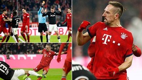 Bayern Munich - Leipzig 1-0: Ribery lập công và 2 thẻ đỏ kịch tính phút bù giờ