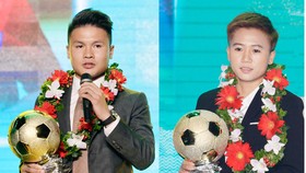 Quang Hải và Tuyết Dung đoạt Quả bóng Vàng Việt Nam 2018