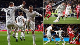 Real Madrid - Girona 4-2: Vazquez, Benzema ghi bàn, Sergio Ramos lập cú đúp