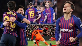 Barca - Sevilla 6-1 (chung cuộc 6-3): Coutinho, Rakitic, Sergi, Suarez, Messi bùng nổ 6 bàn thắng