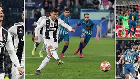 Juventus - Atletico Madrid 3-0 (chung cuộc 3-2): Ronaldo lập hattrick, hạ HLV Diego Simeone