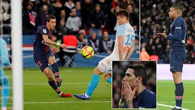 PSG - Marseille 3-1: Mbappe khai màn, Di Maria lập cú đúp, PSG độc chiếm ngôi đầu
