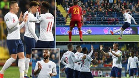 Montenegro - Anh 1-5: Keane, Barkley, Harry Keane, Sterling ngược dòng ấn tượng