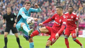 Freiburg - Bayern Munich 1-1: Holer mở tỷ số, Lewandowksi gỡ hòa, Bayern rơi nhì bảng