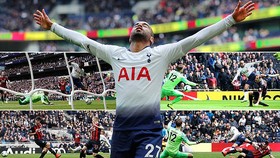 Tottenham - Huddersfield 4-0: Wanyama khai màn, Moura xuất thần lập hattrick