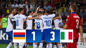 Armenia - Italia 1-3: Belotti lập cú đúp, Pellegrini tỏa sáng giúp Italia dẫn đầu bảng J