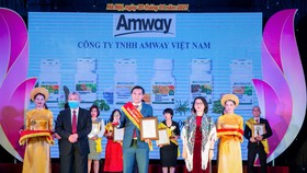 Amway Việt Nam lần thứ 8 nhận giải thưởng “Sản phẩm vàng vì sức khỏe cộng đồng”