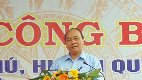 Thủ tướng Nguyễn Xuân Phúc dự Lễ công nhận xã Quế Phú đạt chuẩn nông thôn mới