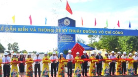 Quảng Nam gắn biển và thông xe kỹ thuật đường Võ Chí Công