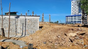 Bệnh viện Thái Thượng Hoàng đang xây dựng vi phạm so với giấy phép đã được cấp