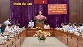 Chủ tịch Quốc hội Vương Đình Huệ: Vĩnh Long cần đẩy mạnh hợp tác, liên kết vùng để phát triển bền vững