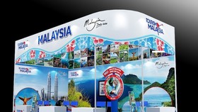 Gian hàng của Cục Xúc tiến du lịch du lịch Malaysia tại ITE 2022