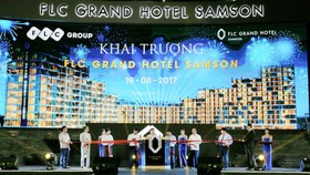 Cắt băng khai trương FLC Grand Hotel Samson