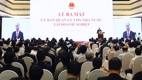 Thủ tướng Nguyễn Xuân Phúc phát biểu tại lễ ra mắt Ủy ban Quản lý vốn nhà nước tại doanh nghiệp
